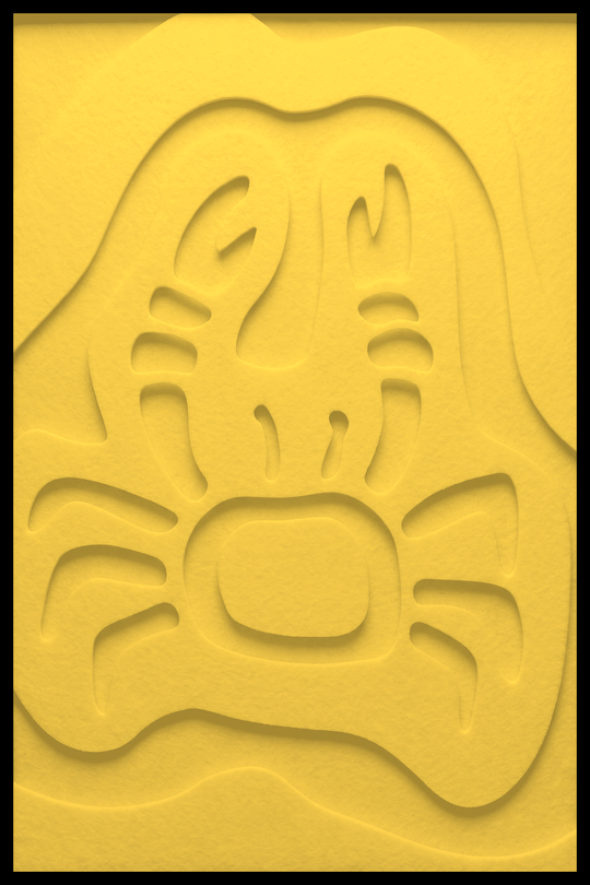 Krab inliggend – Yellow (05)