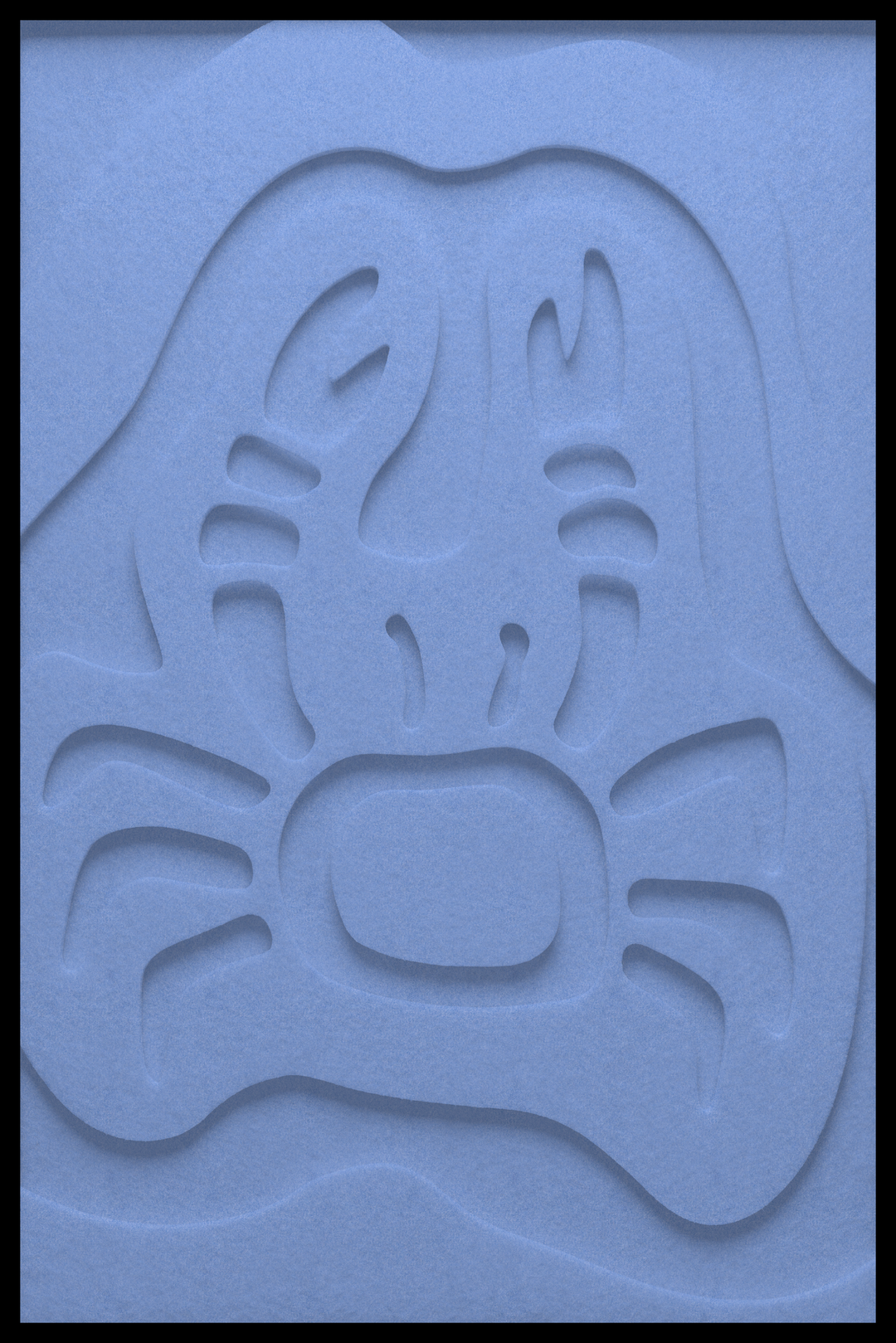 Krab inliggend – Light Blue (14)