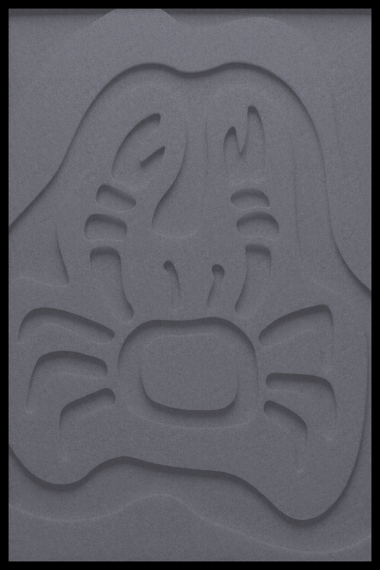 Krab inliggend – Grey (16)