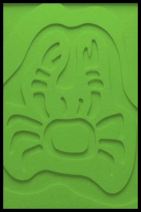 Krab inliggend – Apple Green (51)