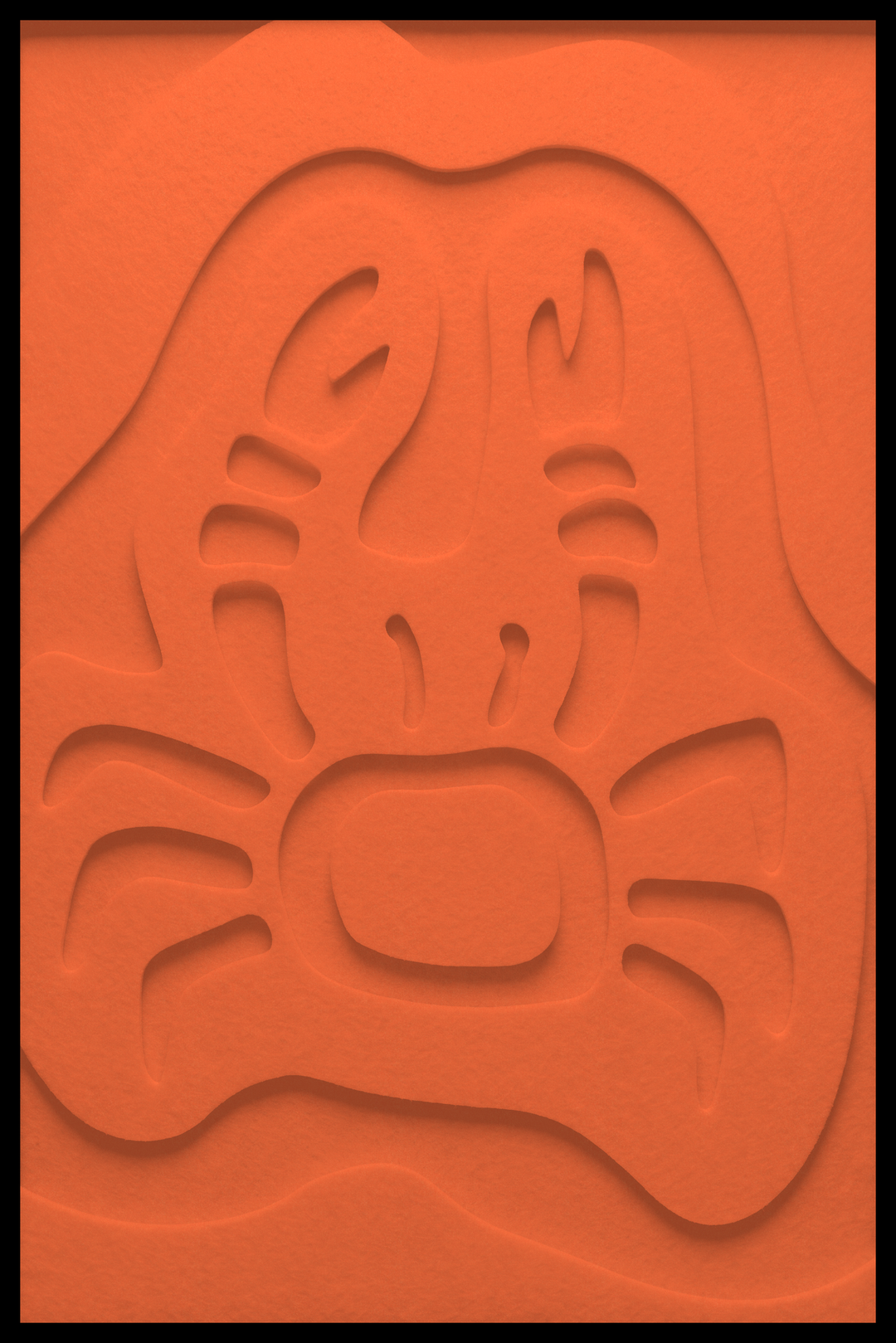 Krab inliggend – Orange (56)