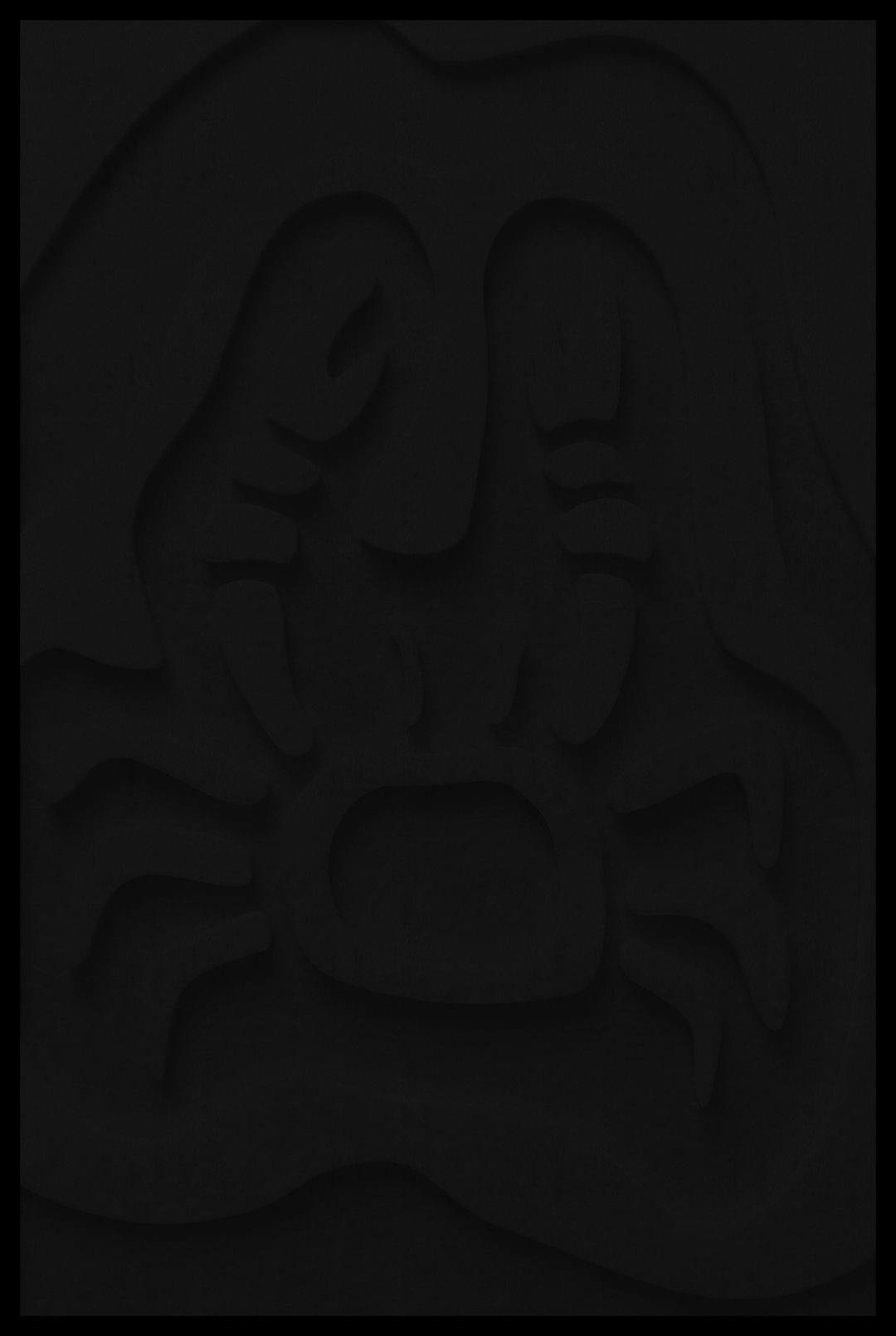 Krab opliggend – Black (09)