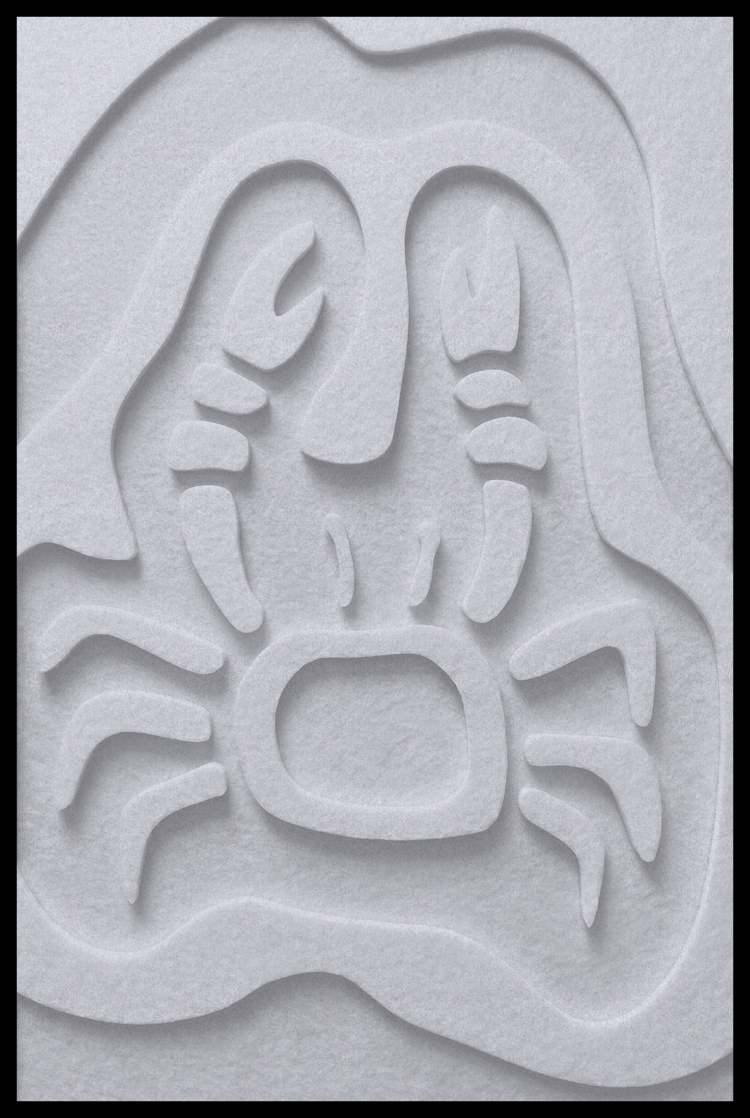 Krab opliggend – Silver Grey (12)