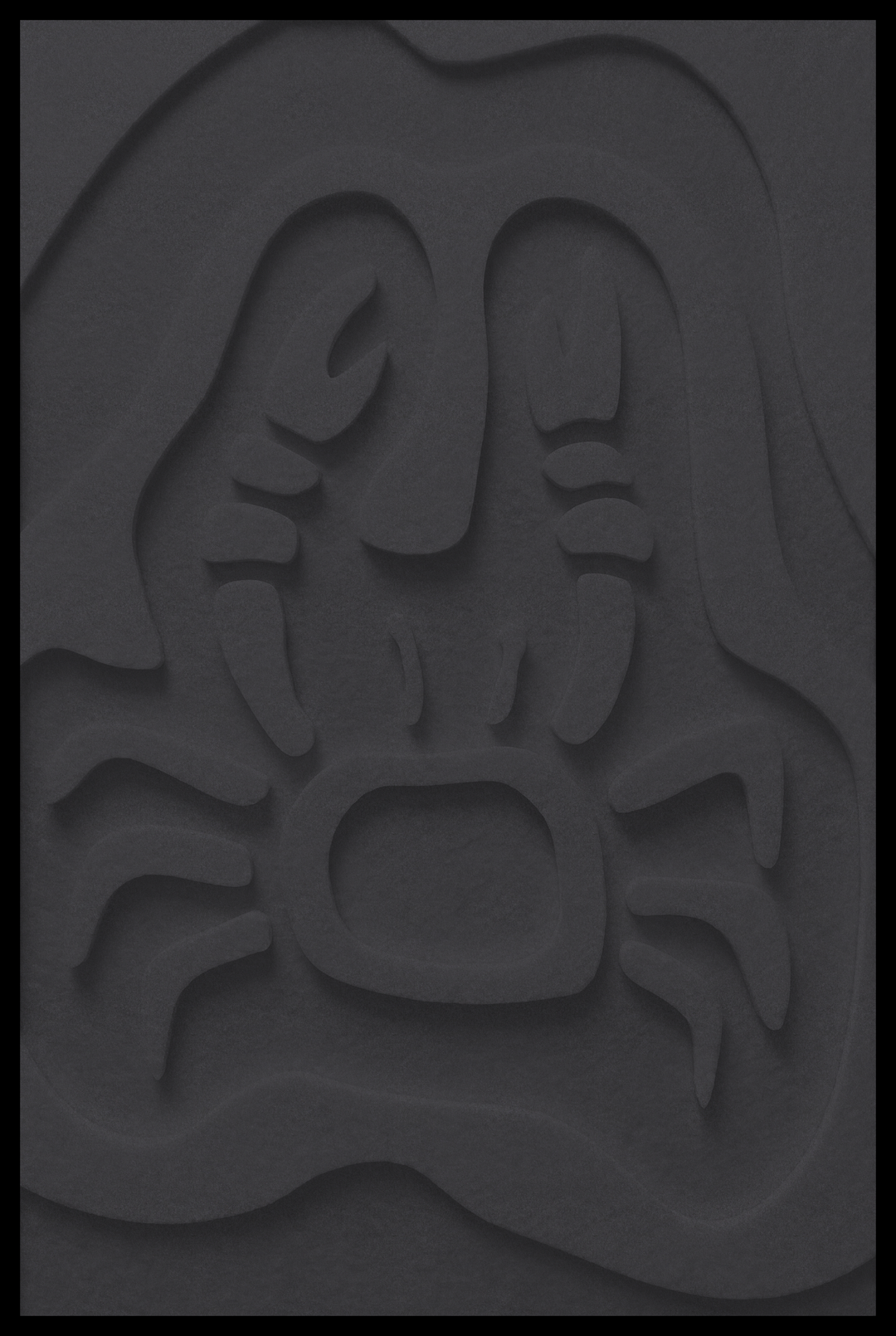 Krab opliggend – Dark Grey (23)