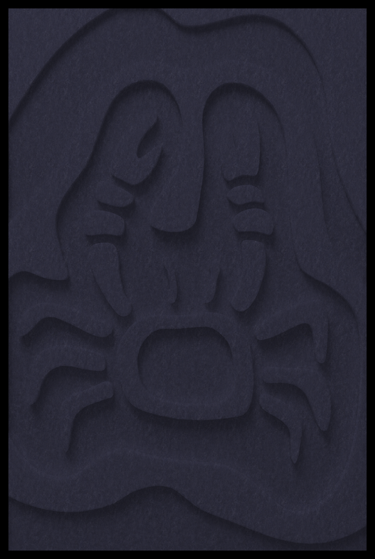 Krab opliggend – Marine Blauw (284_NL)