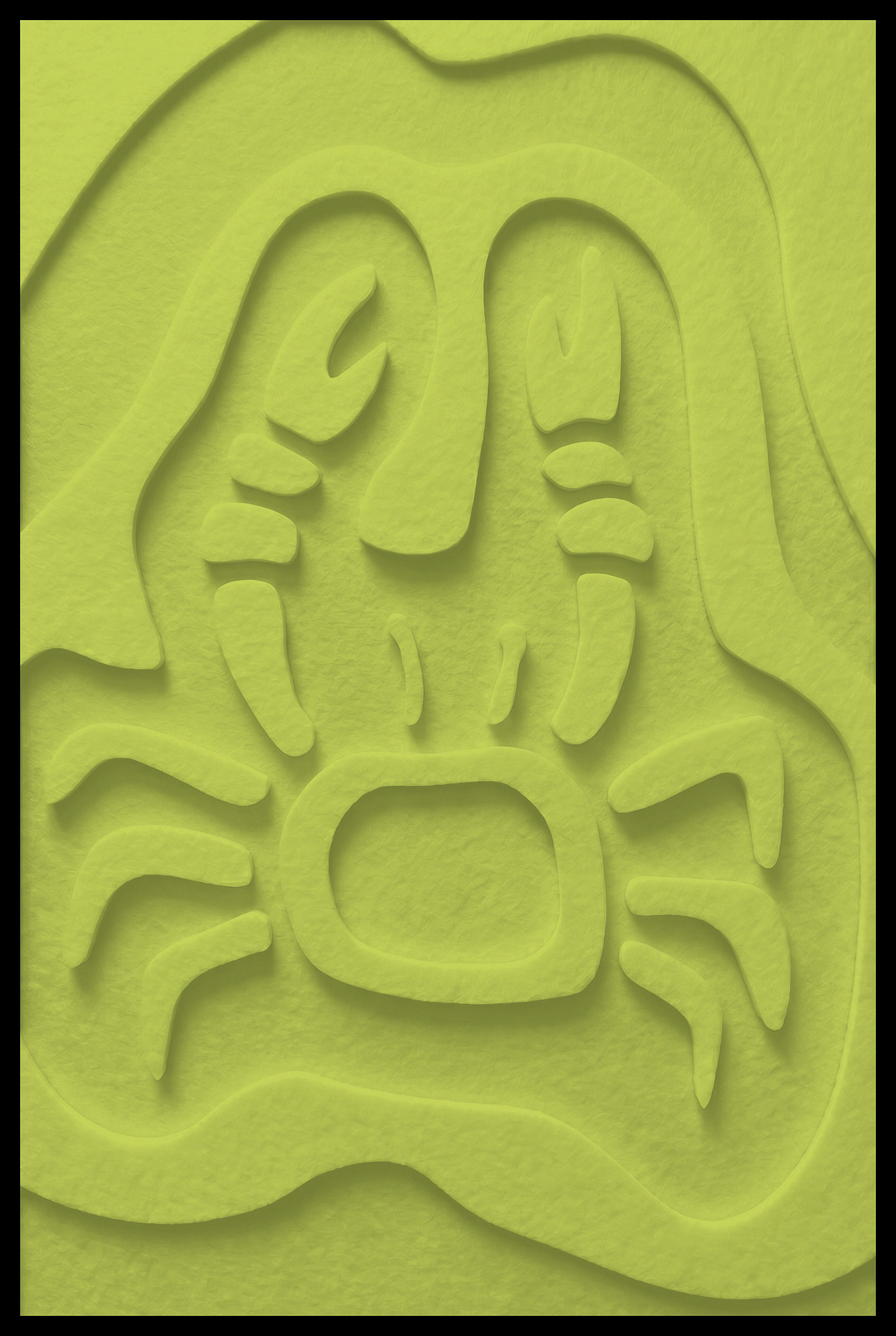 Krab opliggend – Lime (43)