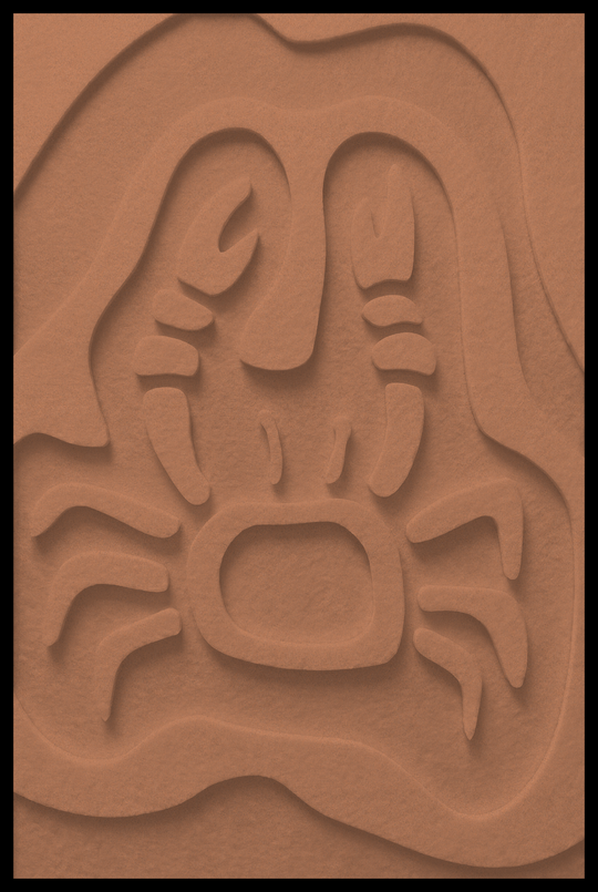 Krab opliggend – Copper (65)