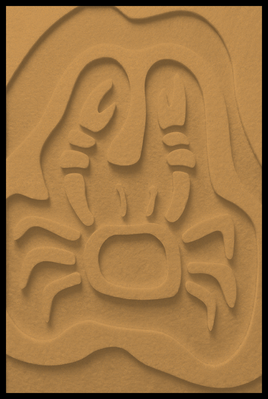 Krab opliggend – Gold (83)