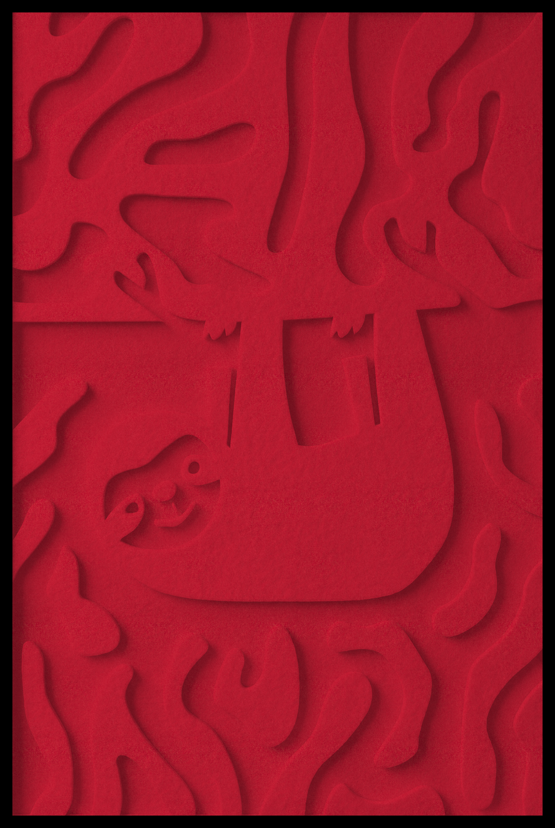 Luiaard opliggend – Red (25)