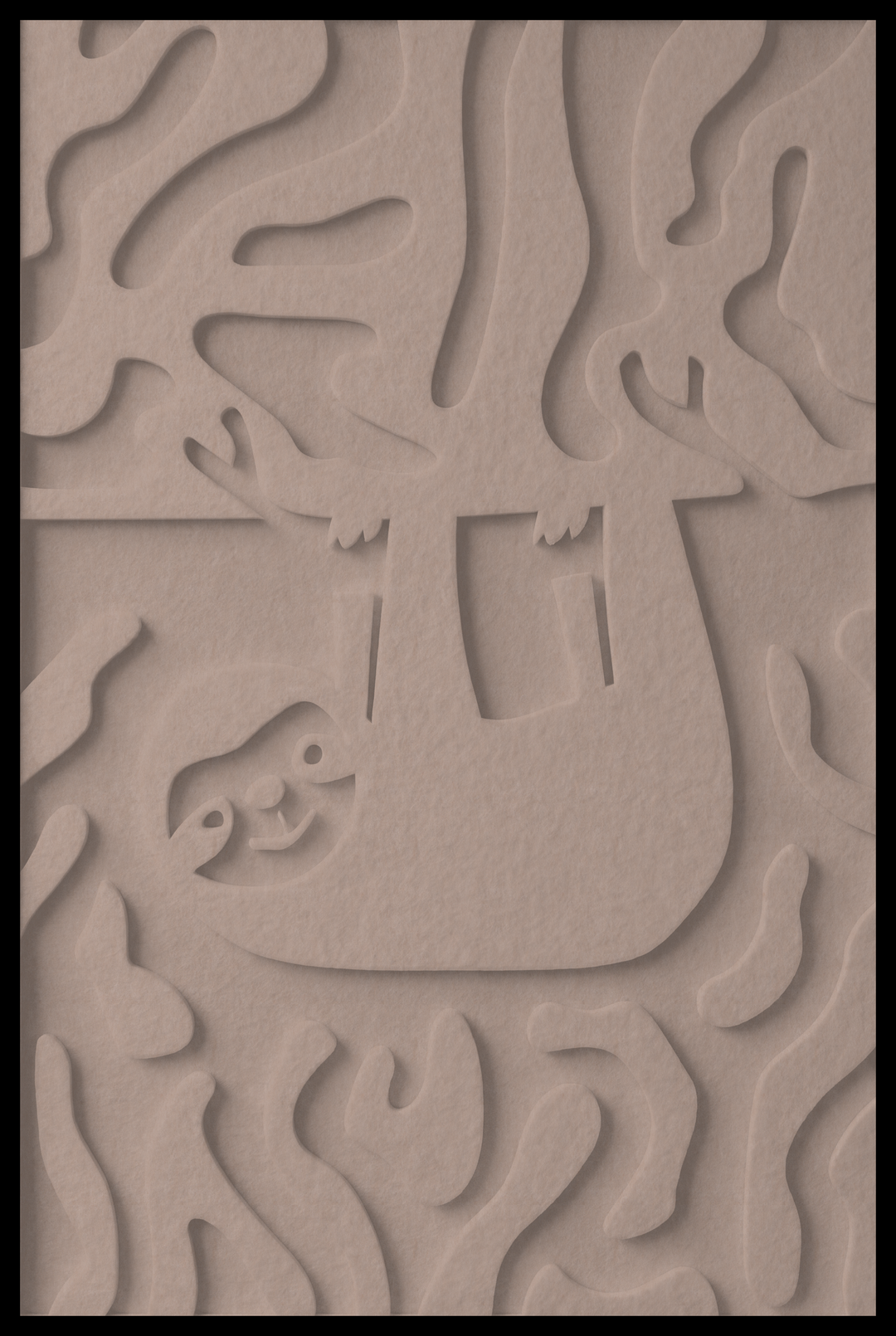 Luiaard opliggend – Zand (435_NL)