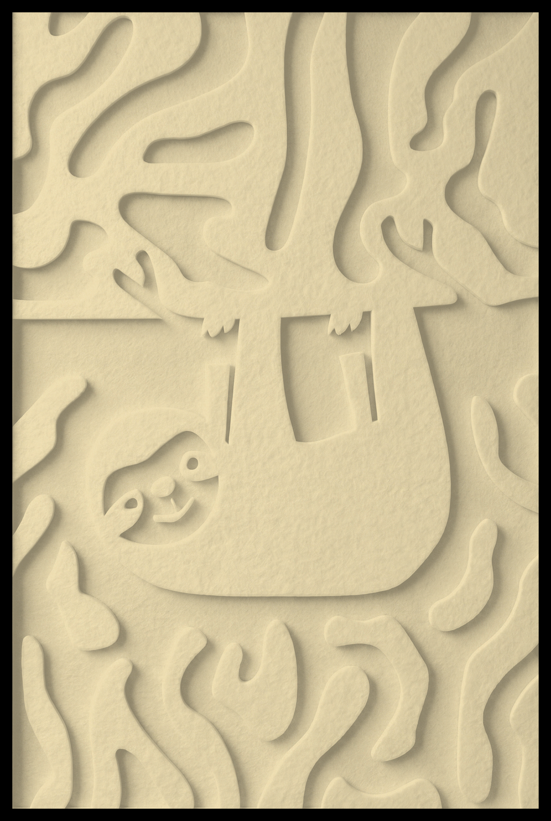 Luiaard opliggend – Light Camel (58)