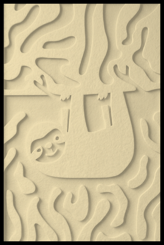 Luiaard opliggend – Light Camel (58)