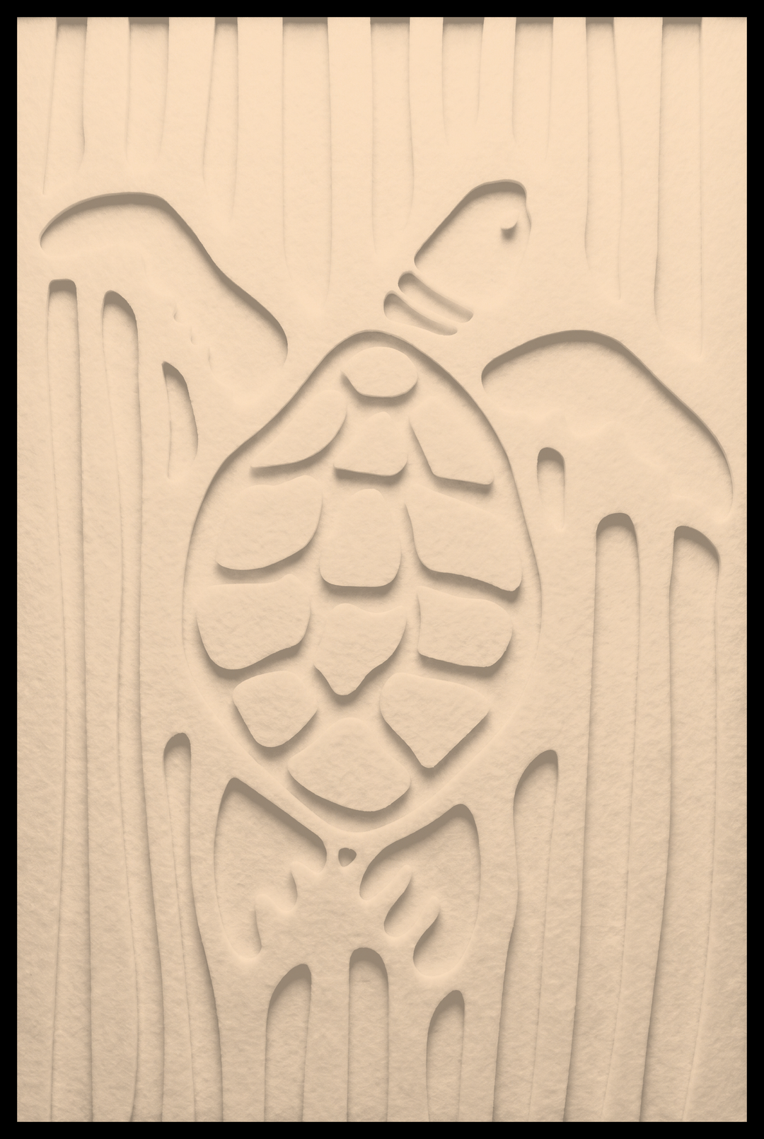 Schildpad inliggend – Vanille (06)