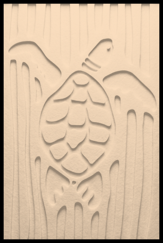 Schildpad inliggend – Vanille (06)
