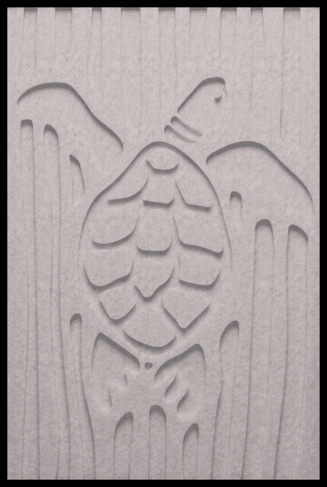 Schildpad inliggend – Marmer (146_NL)