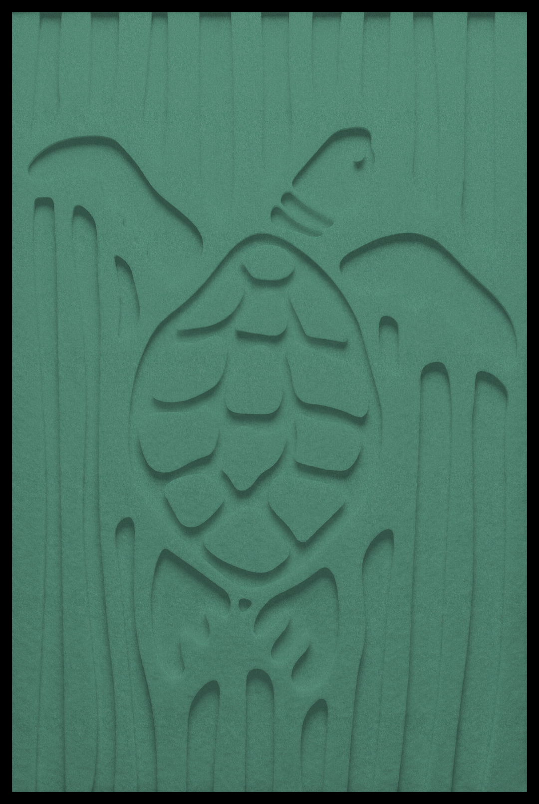 Schildpad inliggend – Green (19)