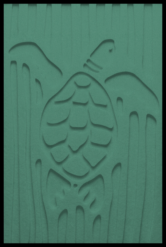 Schildpad inliggend – Green (19)