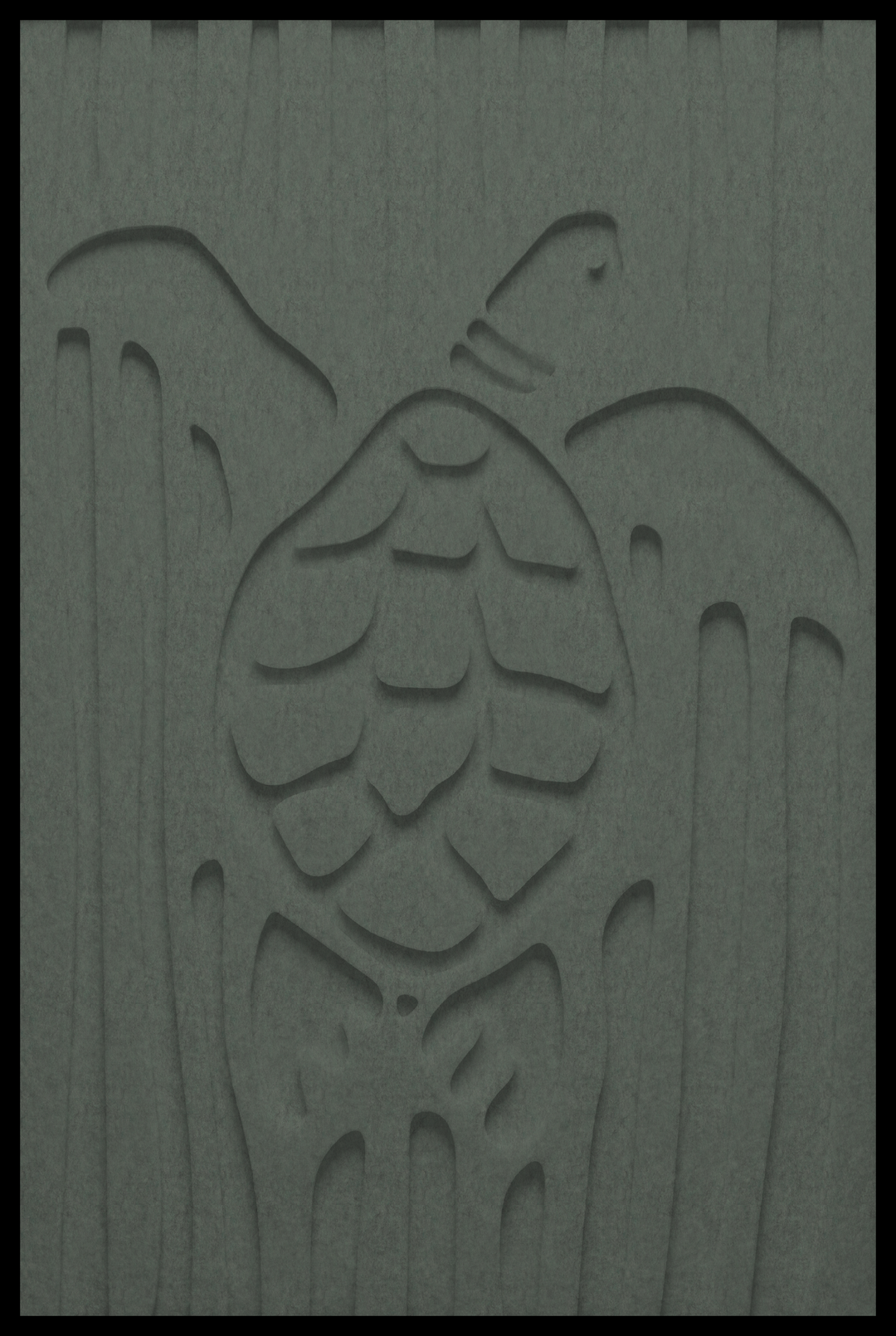 Schildpad inliggend – Smaragd (368_NL)