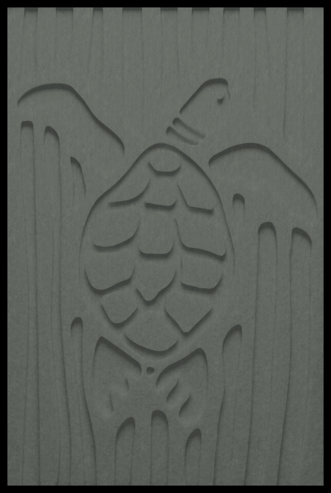 Schildpad inliggend – Eucalyptus (372_NL)
