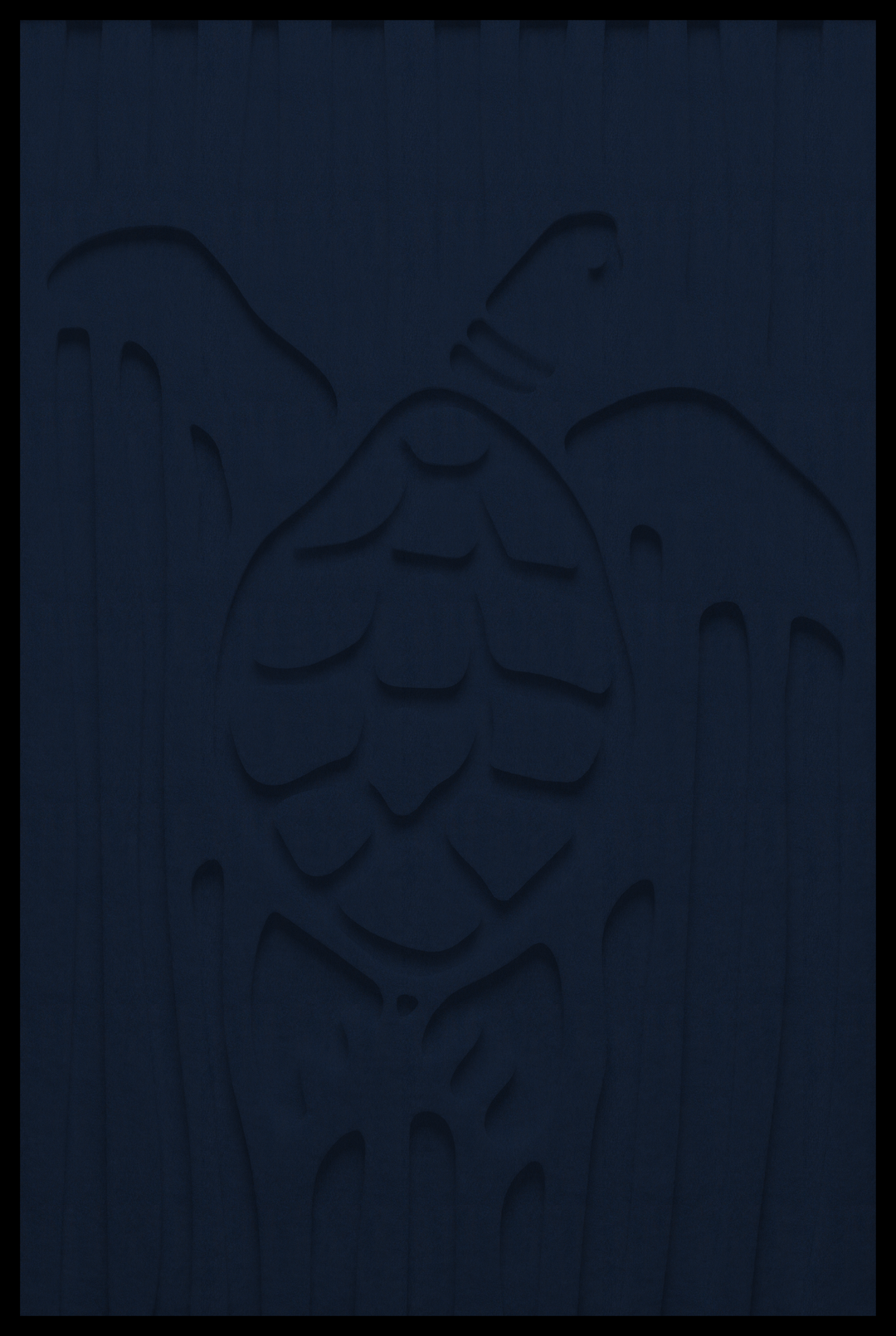 Schildpad inliggend – Midnight Blue (38)