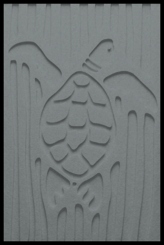 Schildpad inliggend – Cool Grey (40)