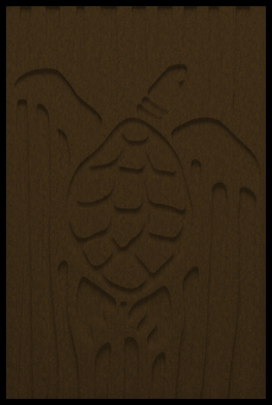 Schildpad inliggend – Turf (463_NL)
