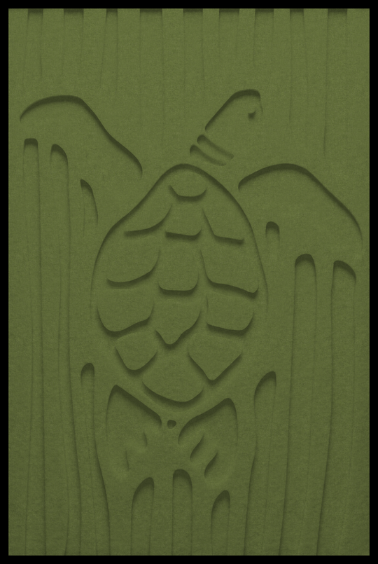 Schildpad inliggend – Olive (48)