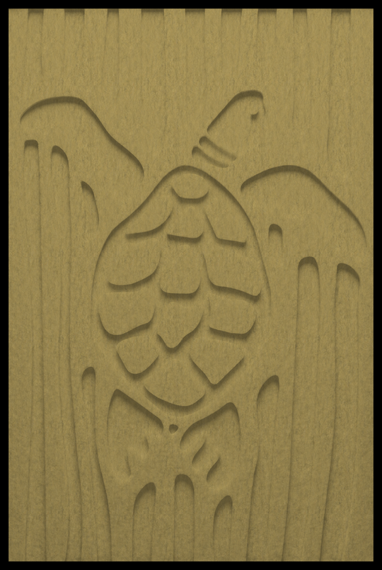 Schildpad inliggend – Mosterd (553_NL)