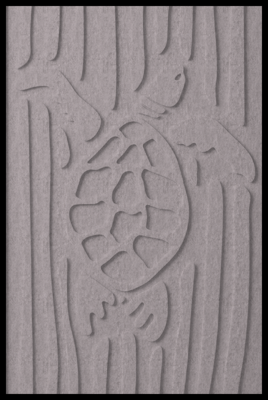 Schildpad opliggend – Beton Grijs (133_NL)