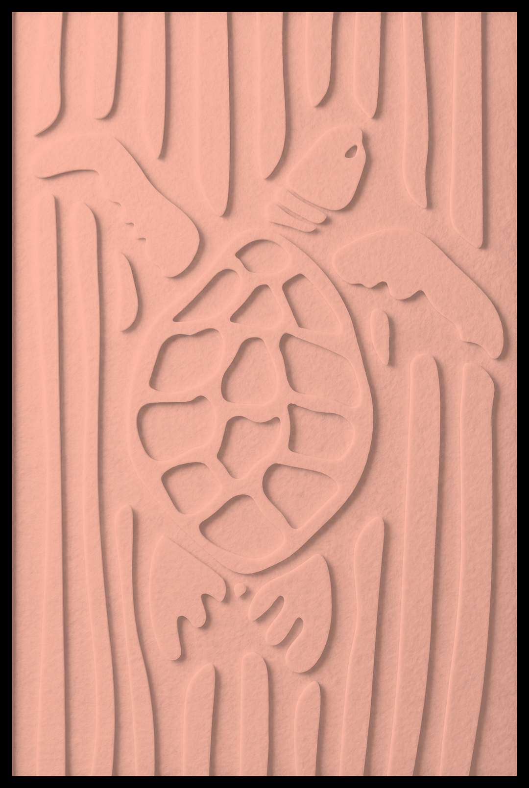 Schildpad opliggend – Blush (17)