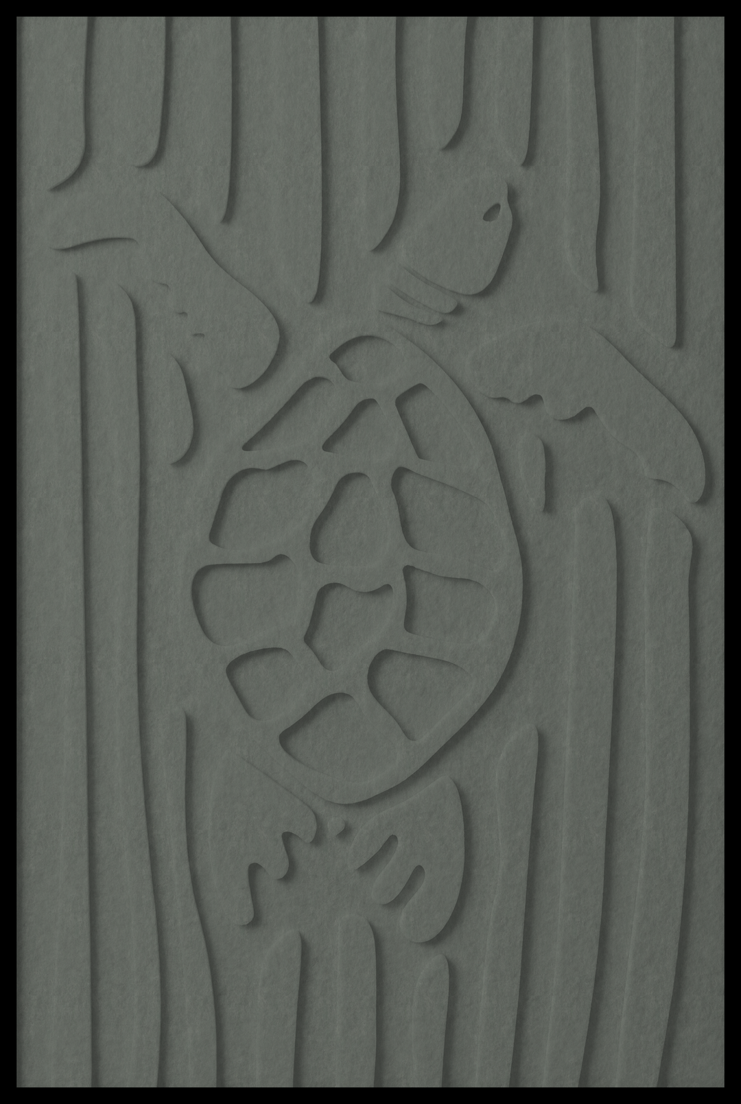 Schildpad opliggend – Eucalyptus (372_NL)