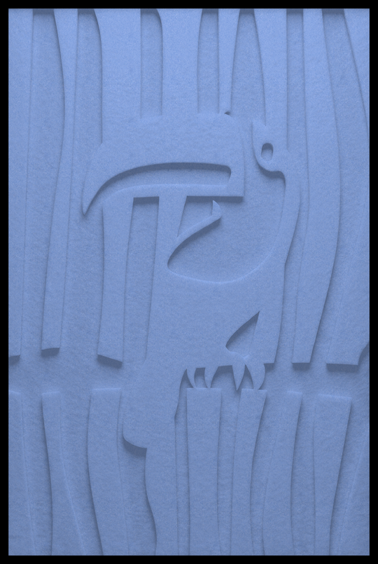 Toekan inliggend – Light Blue (14)