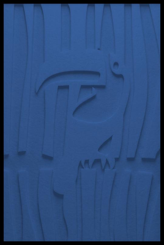 Toekan inliggend – Middle Blue (27)