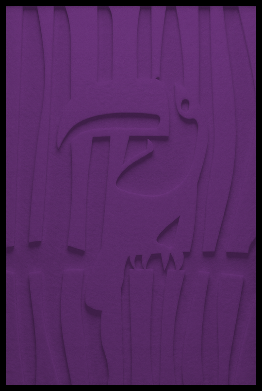 Toekan inliggend – Purple (41)