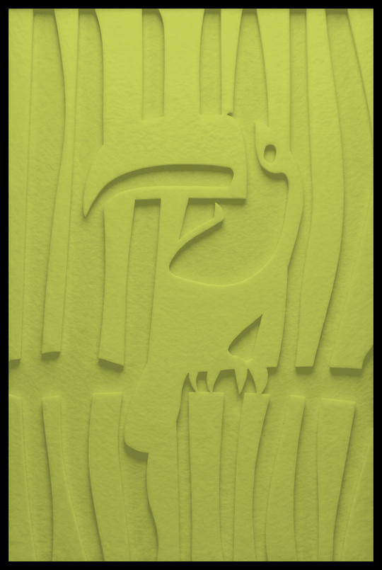 Toekan inliggend – Lime (43)