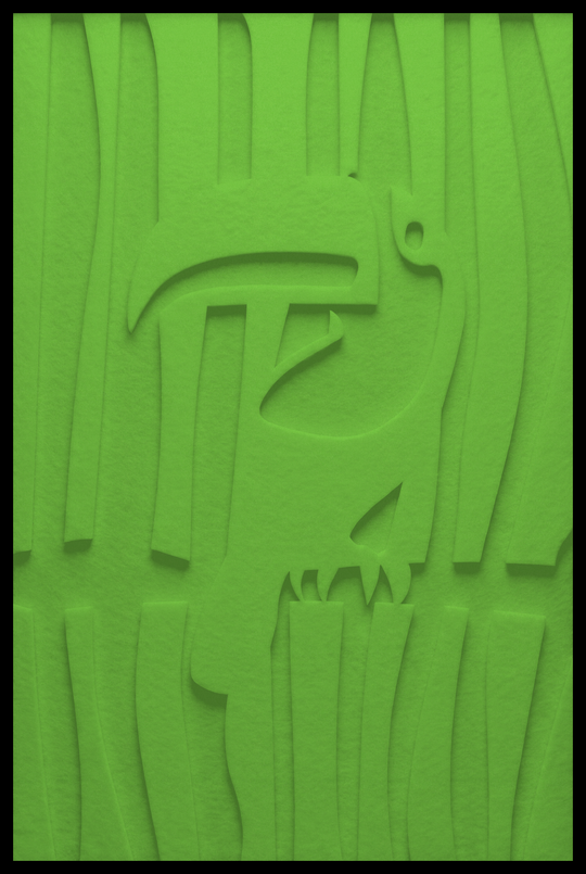 Toekan inliggend – Apple Green (51)