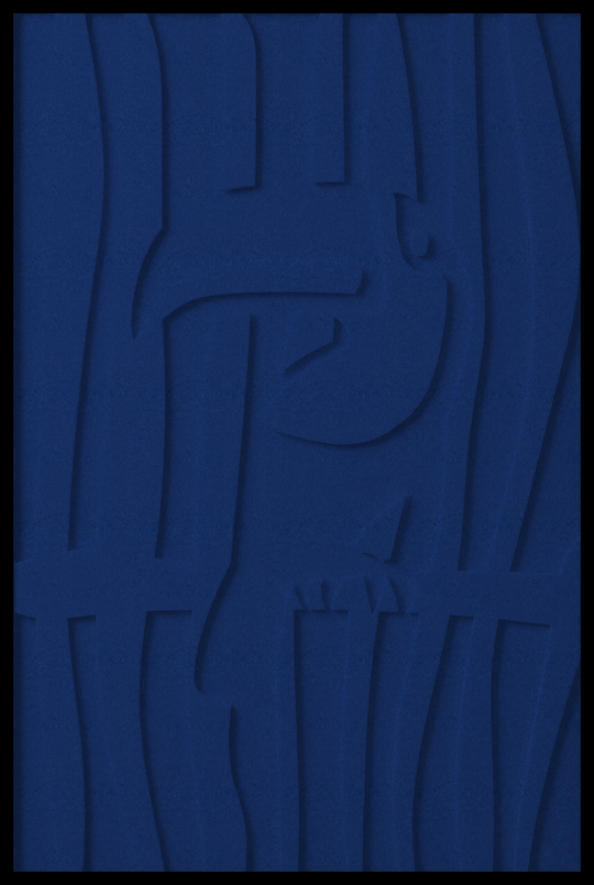 Toekan opliggend – Dark Blue (01)