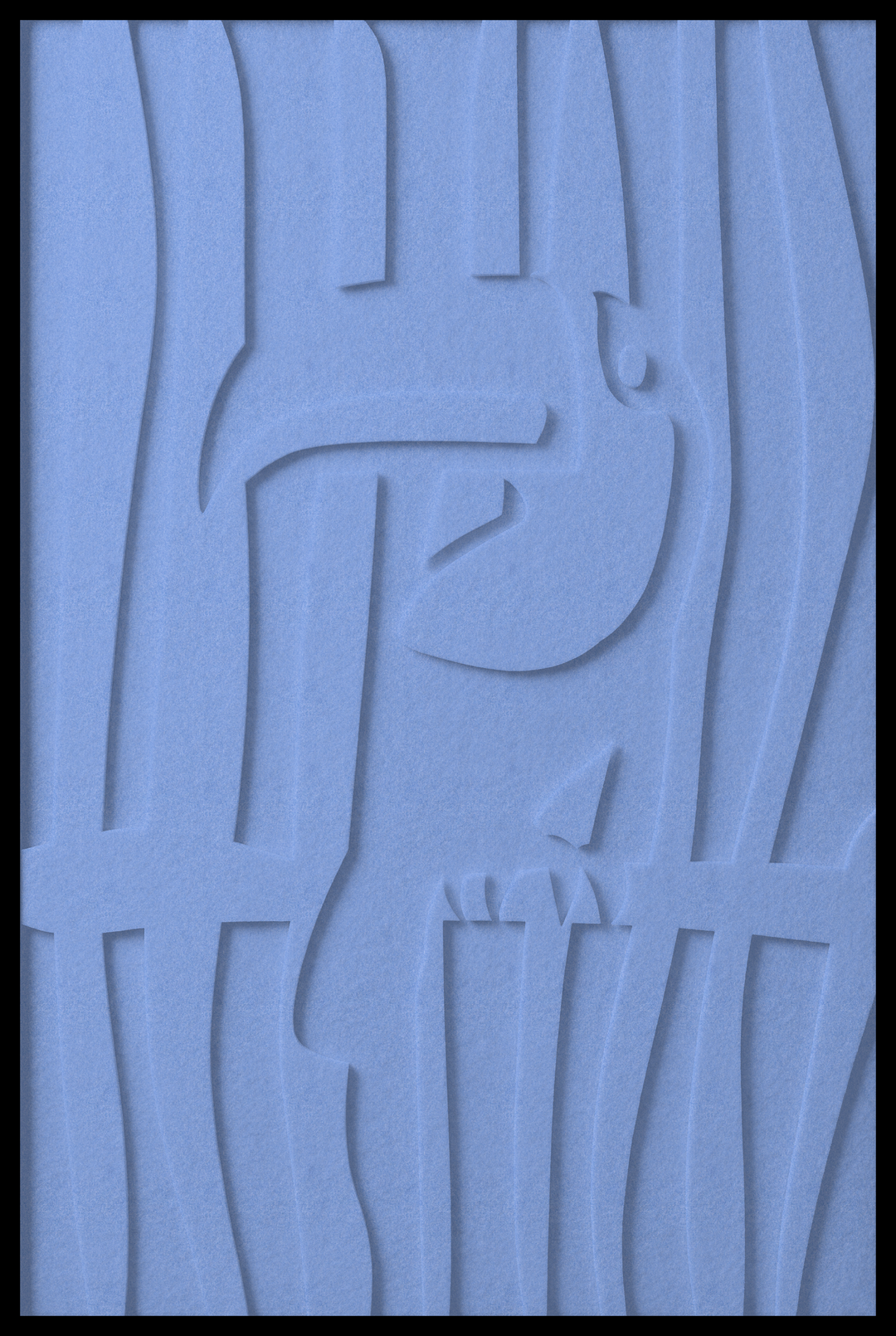 Toekan opliggend – Light Blue (14)