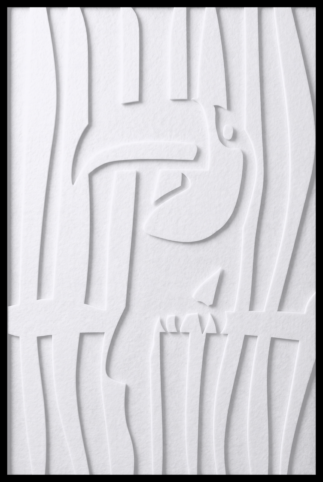 Toekan opliggend – White (20)