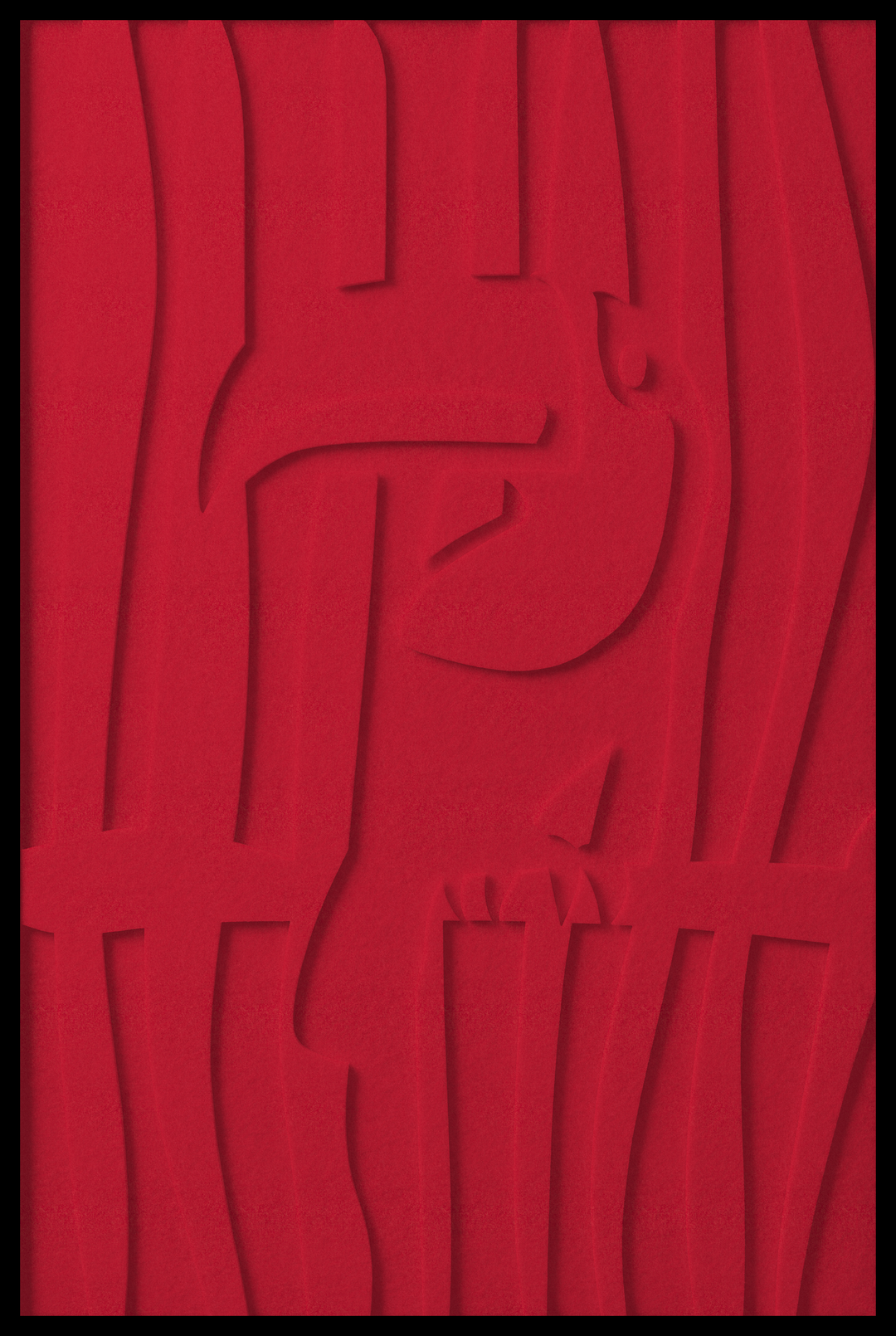 Toekan opliggend – Red (25)