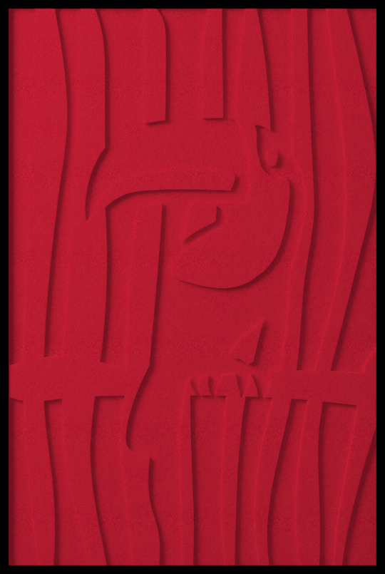 Toekan opliggend – Red (25)