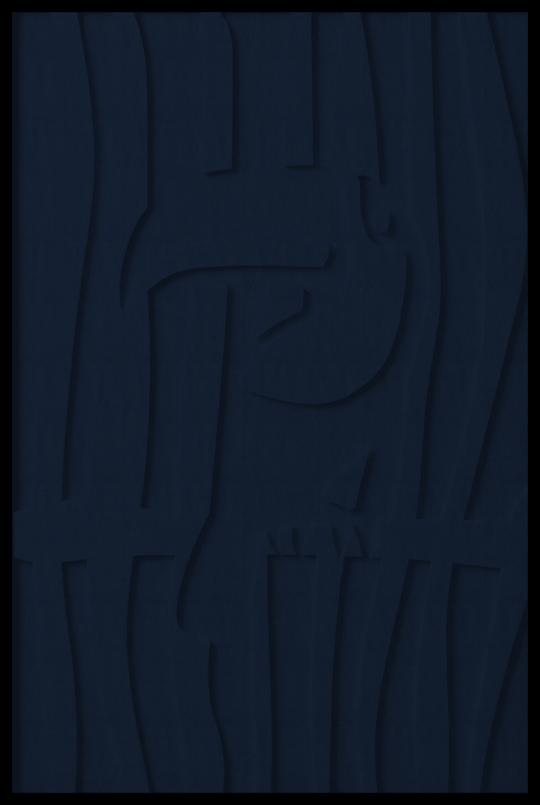 Toekan opliggend – Midnight Blue (38)