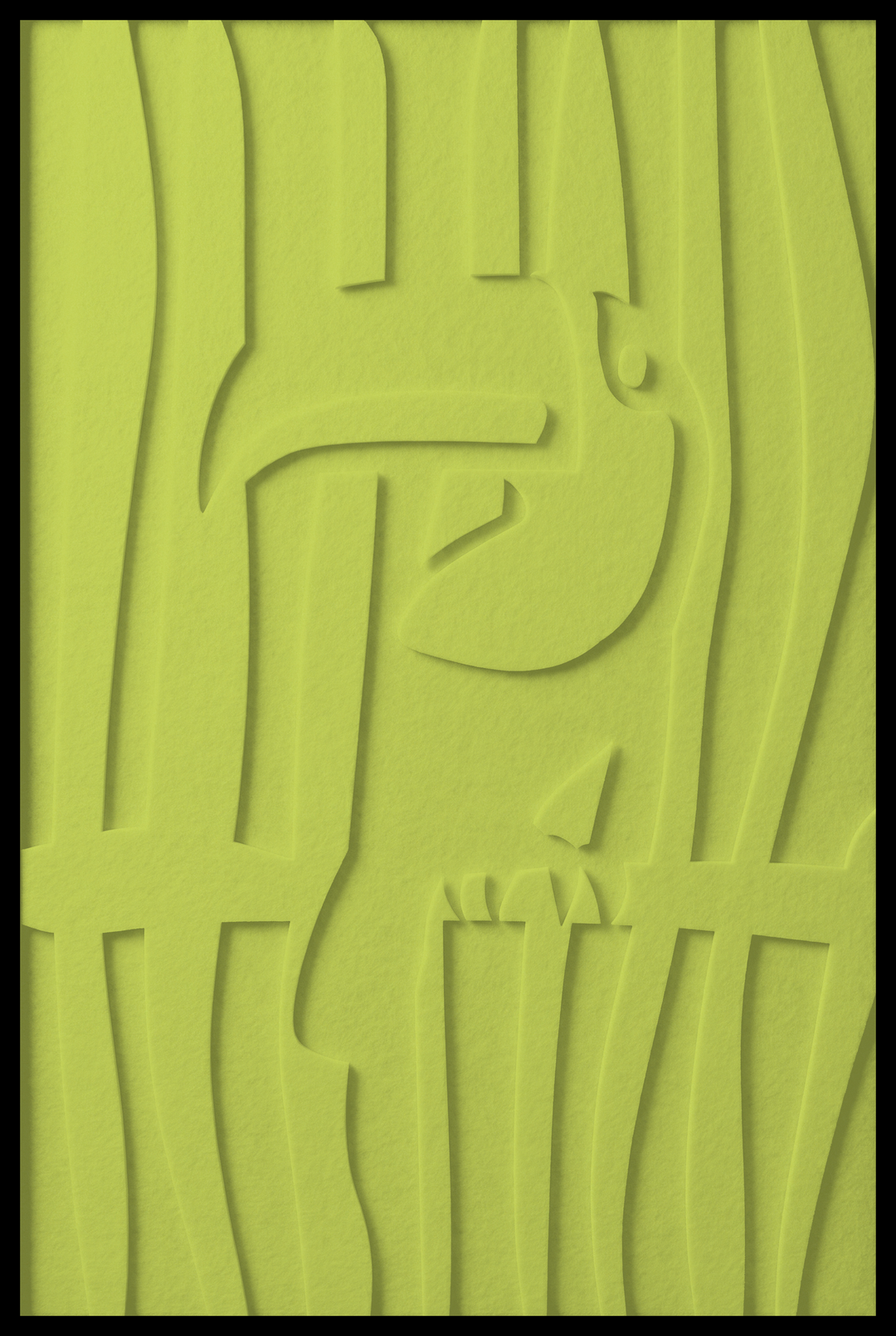 Toekan opliggend – Lime (43)
