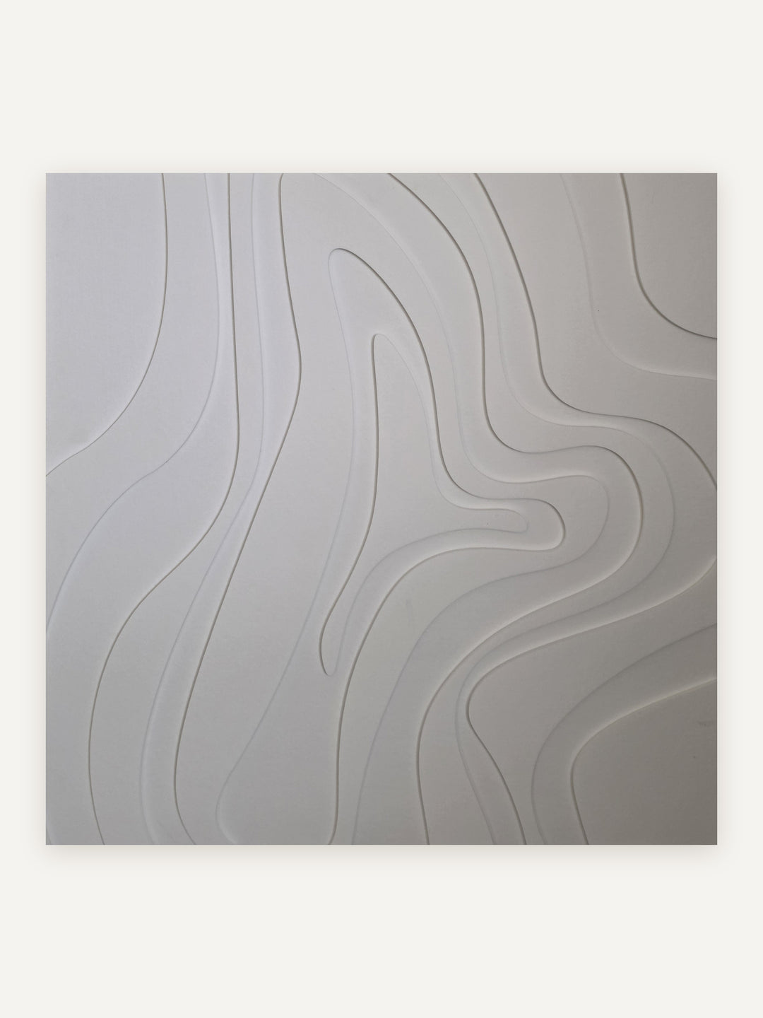 Spinning - gebroken wit (120 x 120 cm, Opliggend) - Demomodel