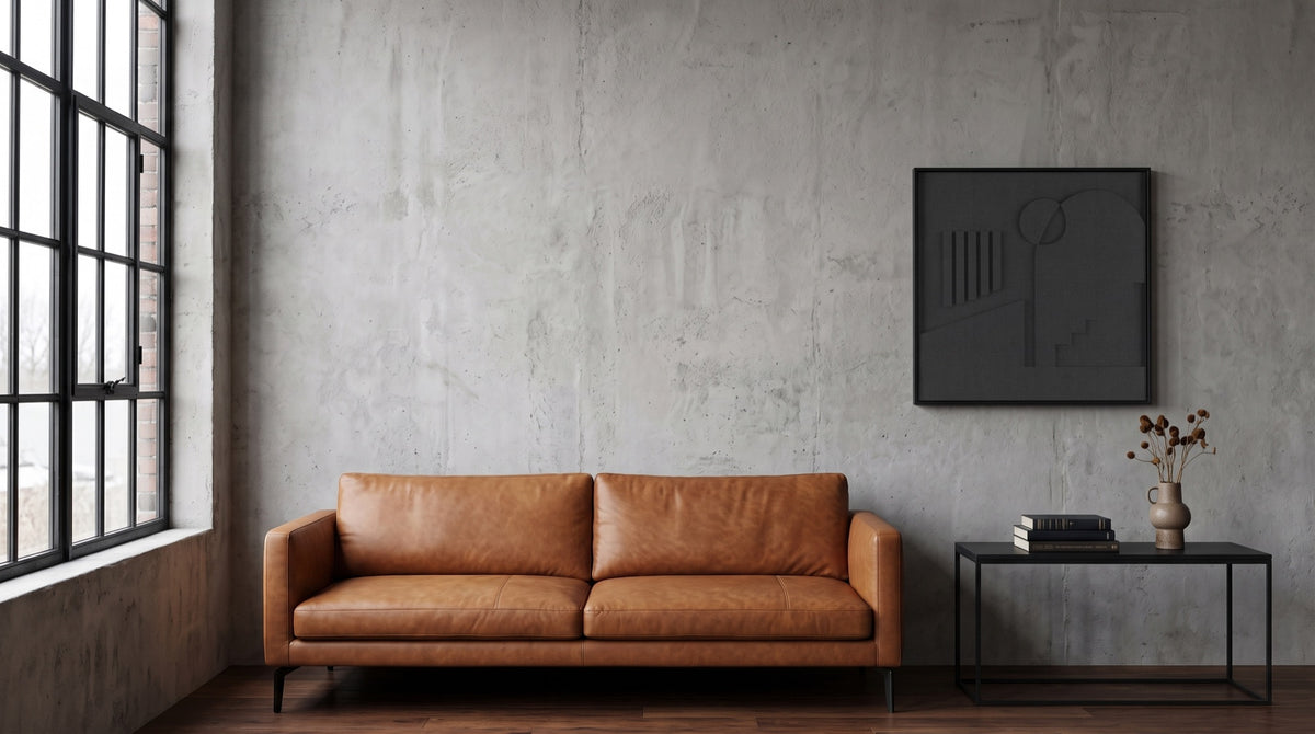 Petterns akoestisch kunstwerk in een industrieel-interieur (hero)