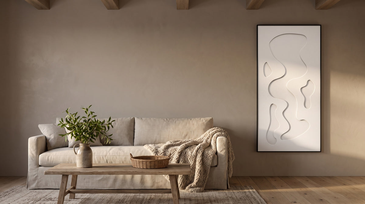 Petterns akoestisch kunstwerk in een landelijk-interieur (hero)